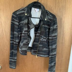 Cropped Camo Jacket